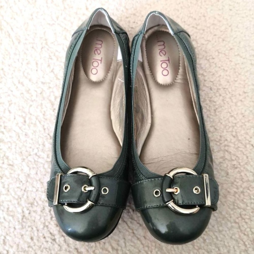 me too Green Rascal Ballet Flats